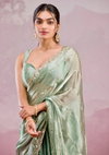 Sc 1313 Premium Berberry With Heavy Embroidery Work Saree Wholesale In India